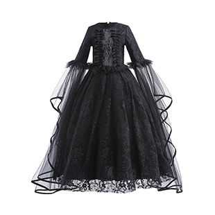 20.22 million Halloween girl princess dress ghost bride witch vampire cosplay cross-border witch dress costume
