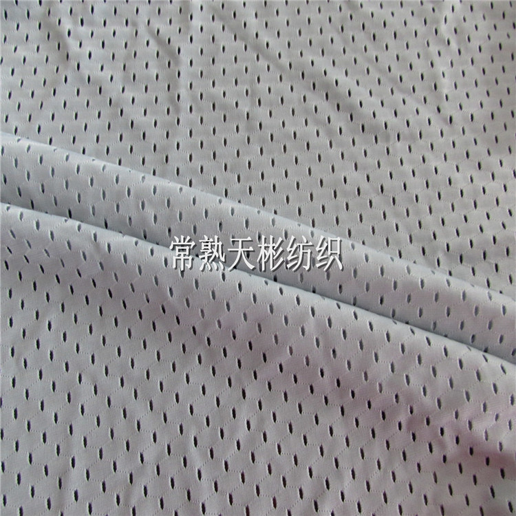Nylon Mesh Fabric, Stretchy, Smooth, Nylon, Spandex, Bird's Eye, Perforated Mesh Elasticity