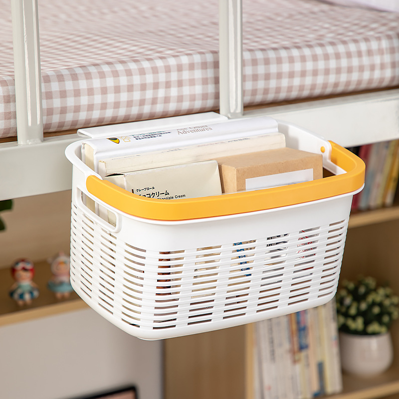 Bedroom Bed Storage Rack Bedside Mobile Phone Dormitory Upper and Lower Bunk Storage Artifact Bedside Hanging Basket Storage Storage Box