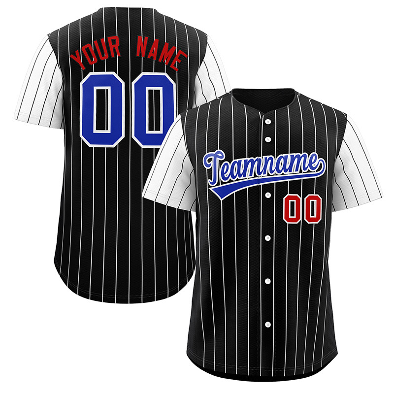 Picture of New Baseball Suit Cardigan Short Sleeve Training Sports American Cross-border Game Baseball Suit Printed Button Breathable Jersey