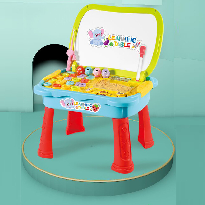 Picture of Multifunctional game learning table drawing board 0503A magnetic writing board educational children's toys wholesale mixed batch