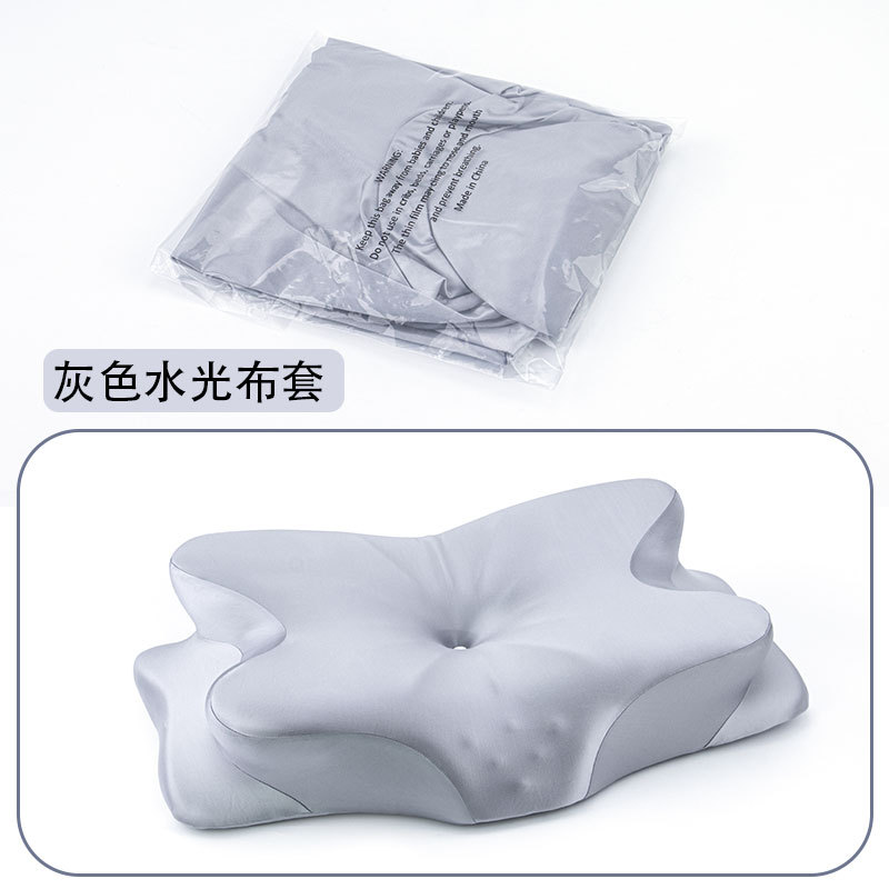 Picture of Butterfly Pillow Pillow Case Amazon Butterfly Pillow Ice Silk Cloth Pillow Case Hotel Simple Slow Rebound Memory Pillow Cloth Cover