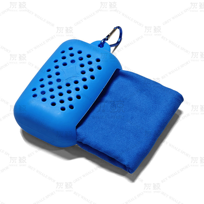 Picture of Microfiber Quick-drying Sports Towel Sweat-absorbent Sports Yoga Fitness Double-sided Fleece Towel Cross-border Hot-selling Beach Towel