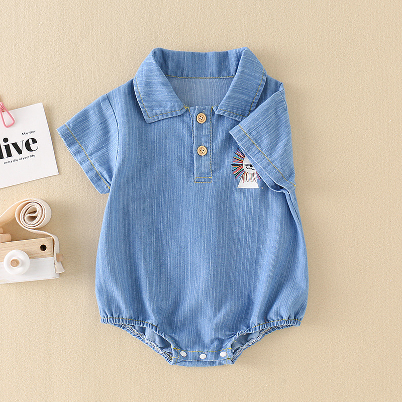 New Starting Point Clothing, Baby Clothes, Summer Clothes, Baby Boy Denim Jumpsuit, Super Cute Baggy Clothes, Summer Outing Clothes
