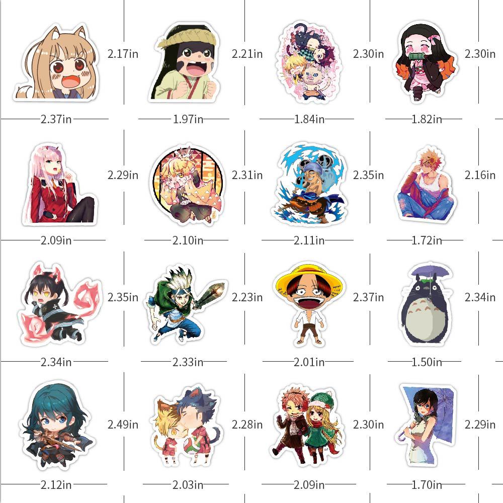 Picture of 300 Cartoon Animation Theme Mixed Graffiti Stickers Laptop Skateboard Luggage Waterproof Stickers Manufacturer Wholesale