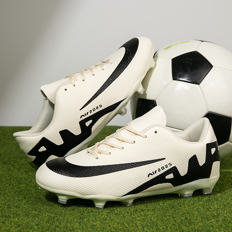 Manufacturer Wholesale Cross-Border Large Size 45 Boys 45 Youth Students Ag Long Spike Football Shoes Men's Artificial Turf Training