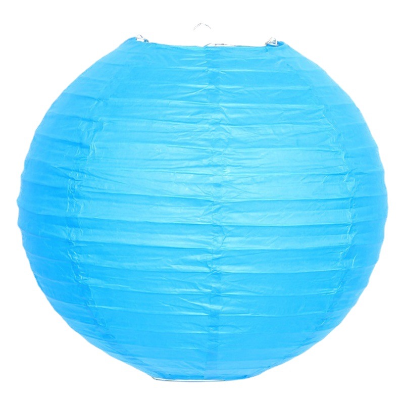 Picture of [Hengyue] National Day and Mid-Autumn Festival Wedding Shopping Mall Decoration Round Paper Lanterns DIY Handmade Lanterns Manufacturer