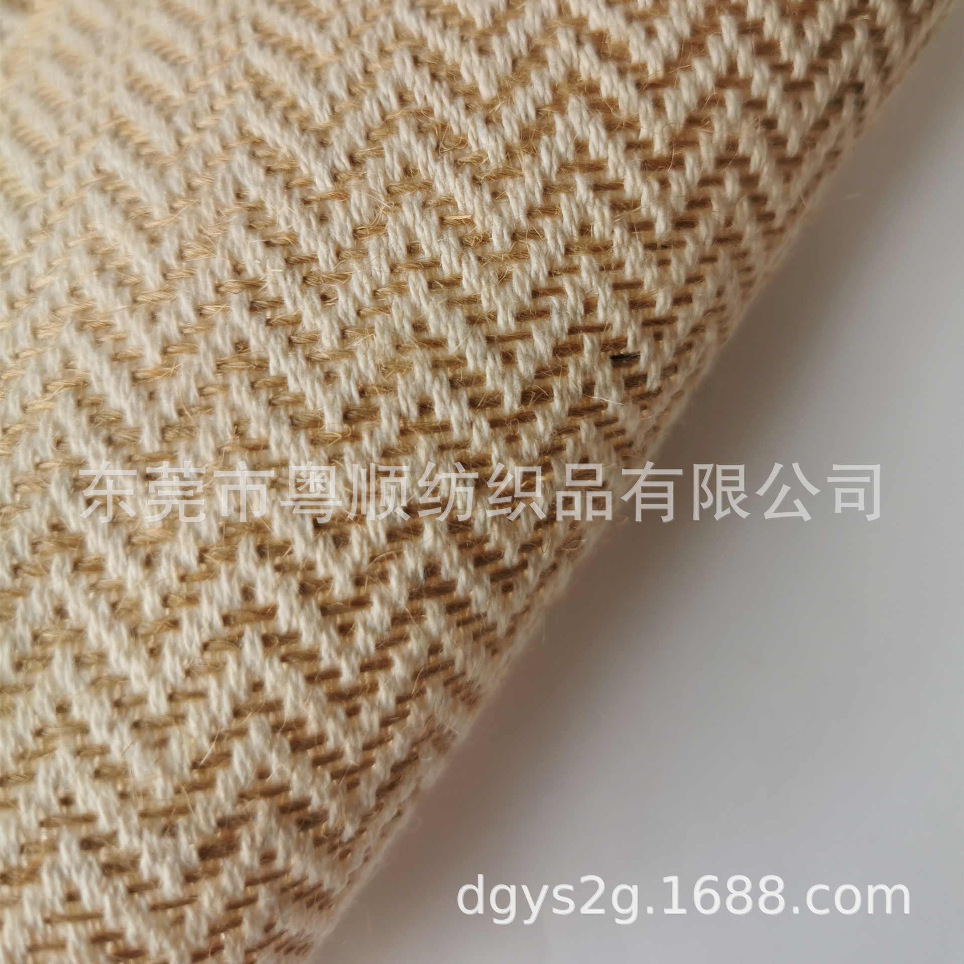 Picture of Explosions spot W grain linen cotton herringbone linen shoes bags handbags toys Christmas crafts