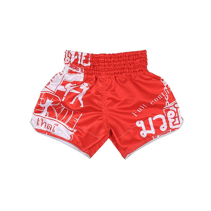 Picture of Children's Boxing Pants Kids Martial Arts Clothing Training Clothing Uc Fighting Clothing Muay Thai Shorts Are Soft, Breathable and Bright
