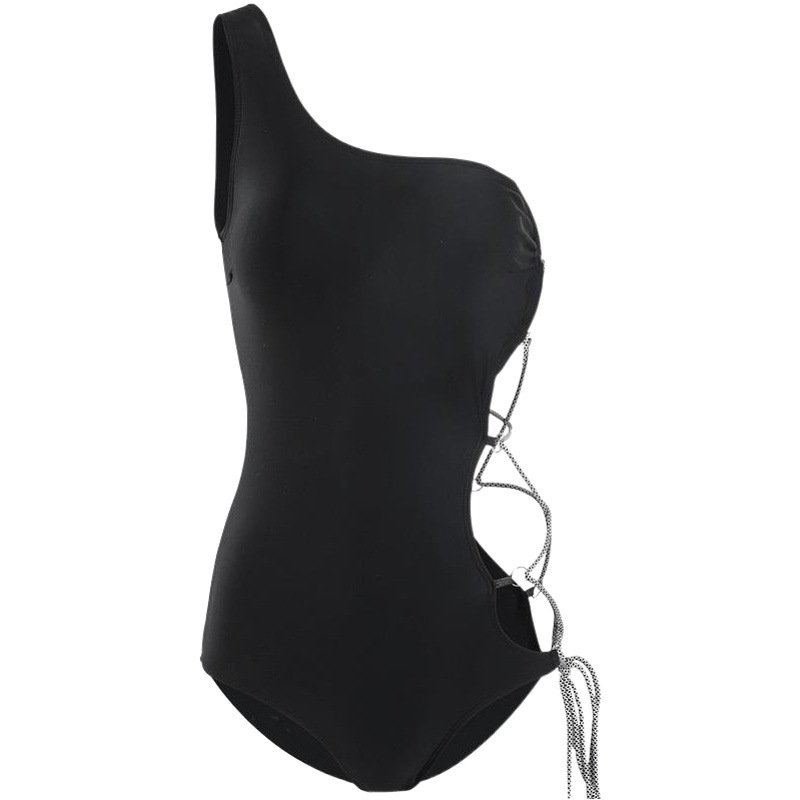 One-shoulder strap sexy one-piece swimsuit women's foreign trade swimsuit Ins European and American Monokini bikini holiday manufacturers