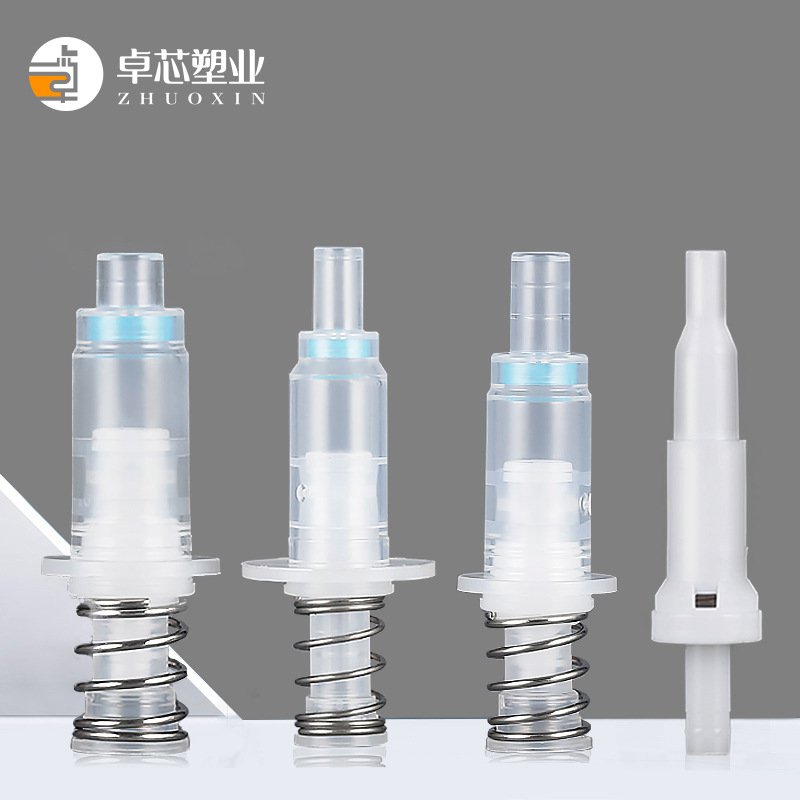 Source manufacturers in stock supply multi-specification plastic external emulsion pump core portable travel plastic spray pump