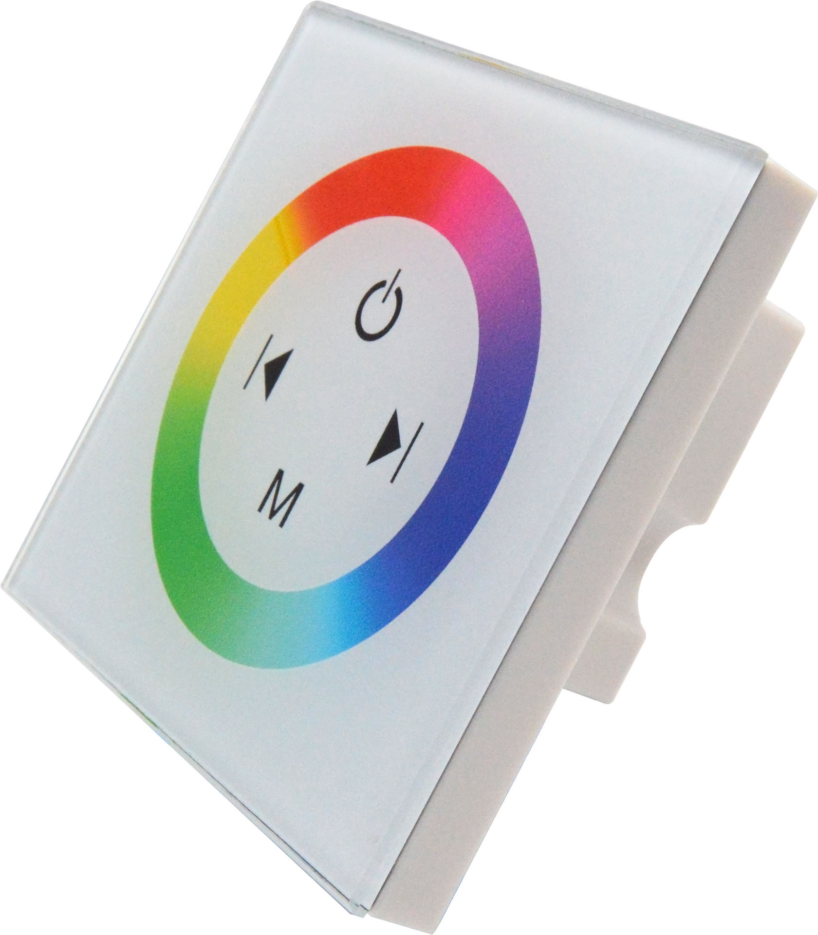 Picture of Led Light Strip Touch Panel Controller Rgb Control Tempered Glass 86 Wall Smart Control Tempered Glass Panel