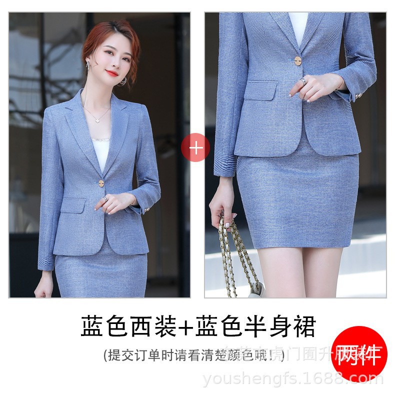Picture of Business Wear Women's Cross-border Autumn and Winter New Fashion Formwork Suit Business Casual Suit Work Clothes