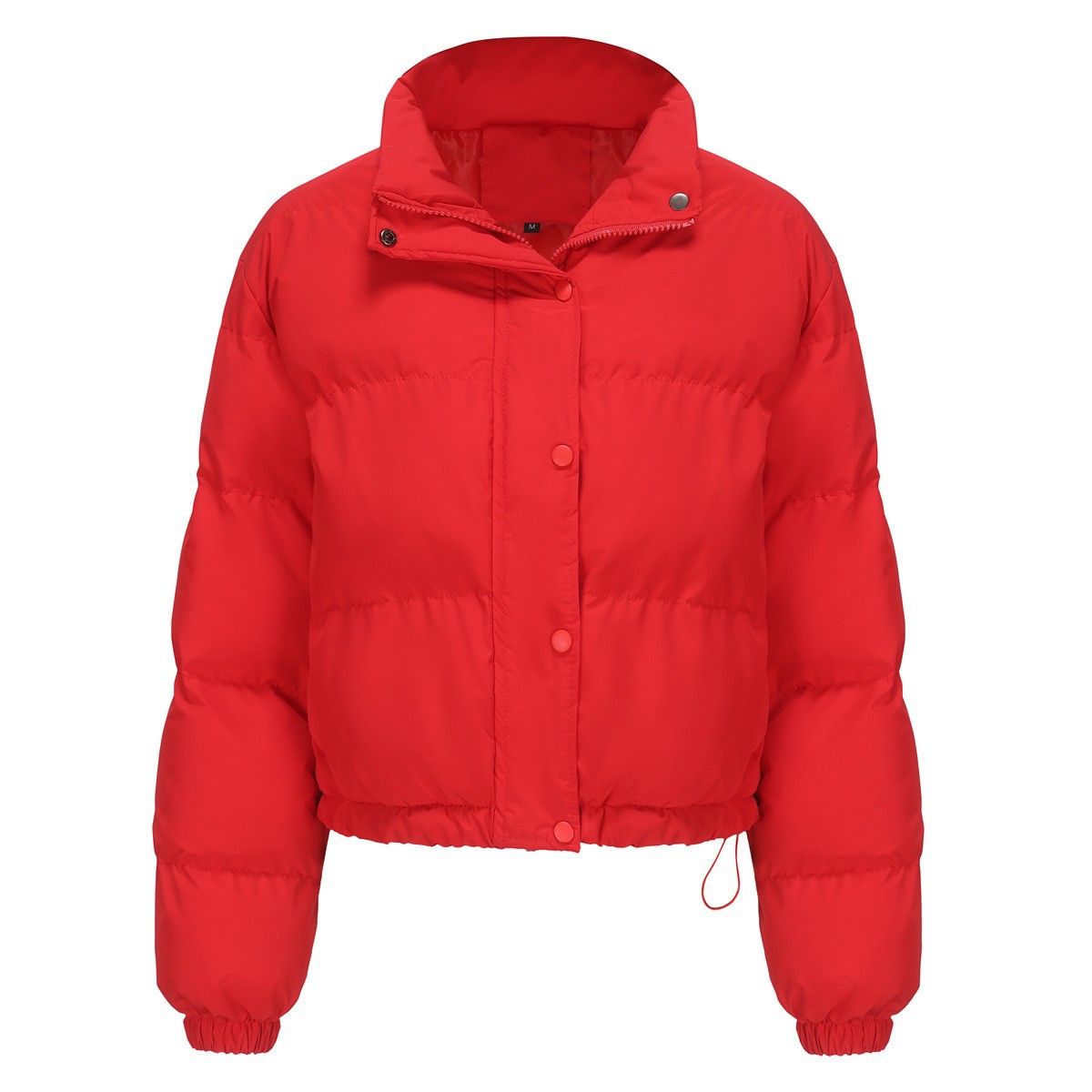 Picture of Cotton-padded clothes Russian cotton-padded jacket Women's Elegant Short Street Photography Autumn and Winter High Collar