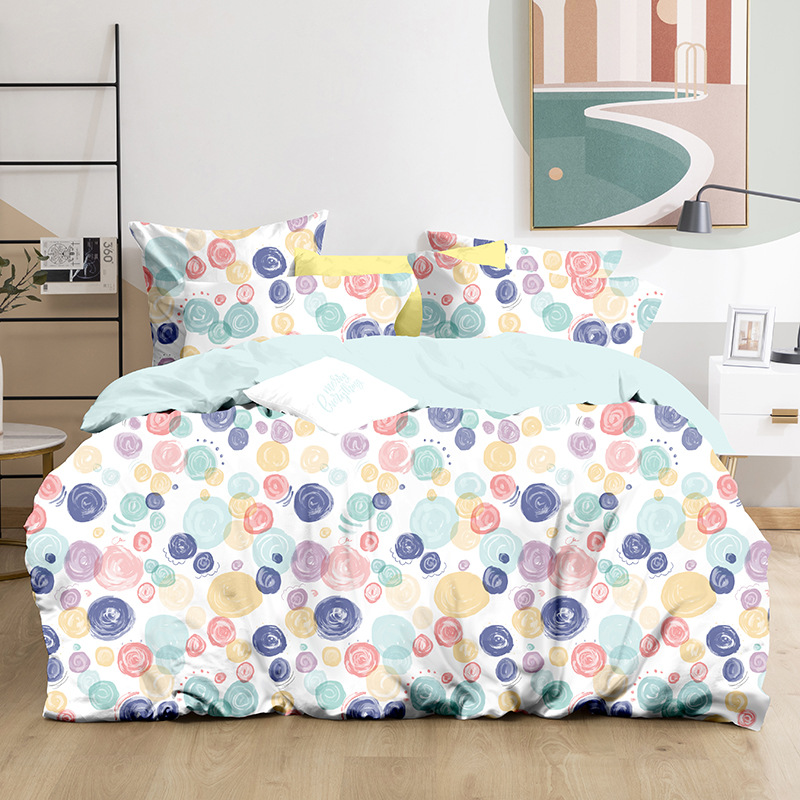 Bamboo fiber printing wide fabric bamboo fiber printing cloth bamboo fiber active printing quilt fabric