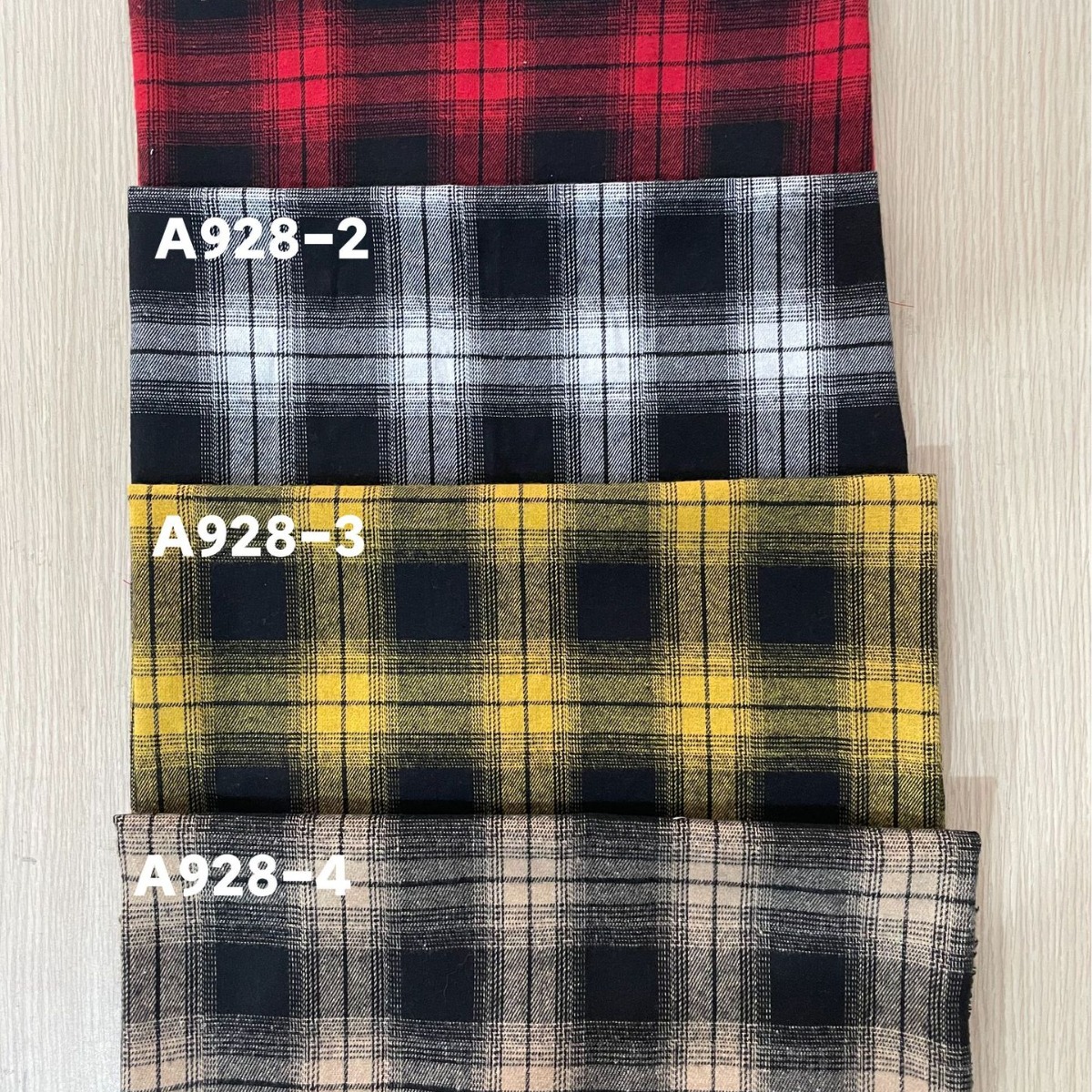 21 TC polyester cotton yarn-dyed plaid brushed plaid shirt fabric flannel spring and autumn