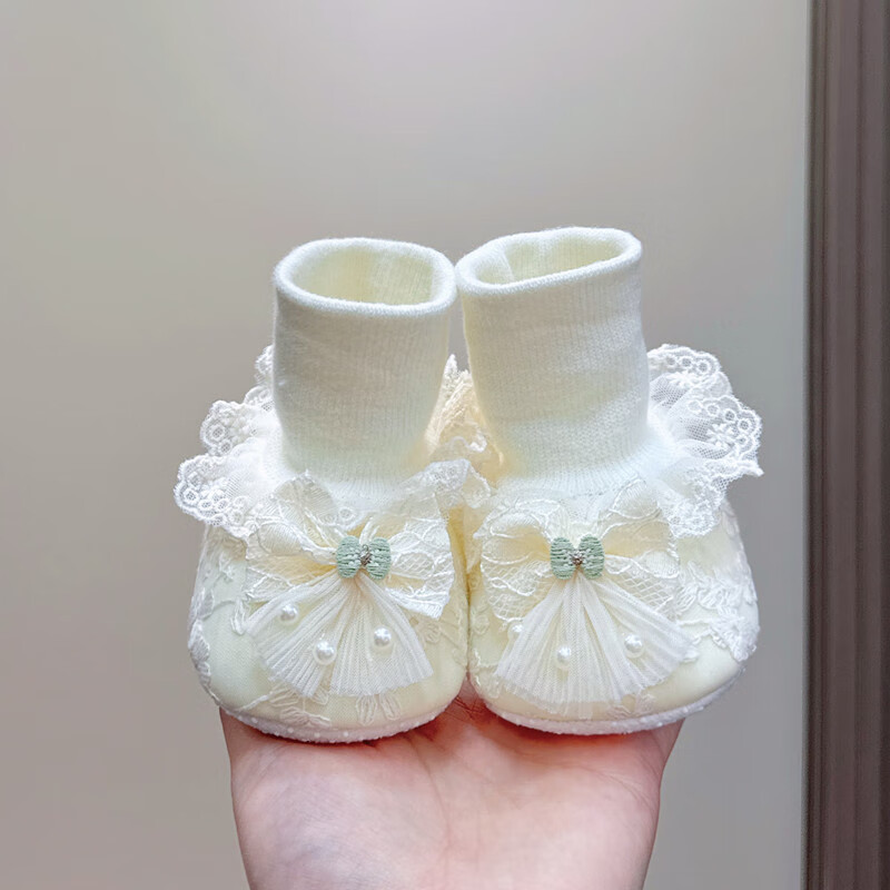 Spring 6-12 Months Baby Shoes Children's Shoes and Socks 1-Year-Old Baby Toddler Soft Sole Foot Cover