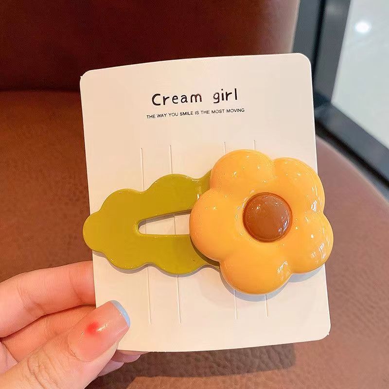 Picture of Knock Sweet Cloud Hairpin Children's Cute Hairpin Korean Style Flower Hairpin Side Clip Back Head Hairpin Bangs Clip