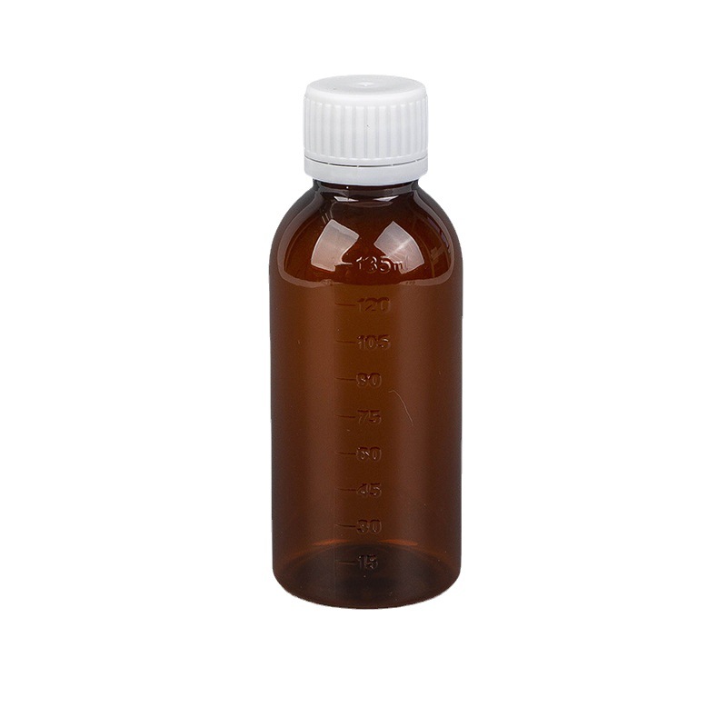 Picture of 125/135/160ml PET acid and alkali resistant sampling bottle laboratory sample bottle scale bottle medicinal syrup bottle