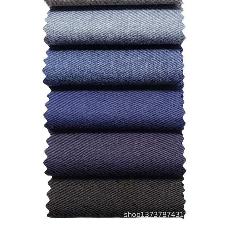 Picture of Spot bamboo fiber 50 twill stretch cloth high-grade non-ironing men's shirt business wear clothing fabric