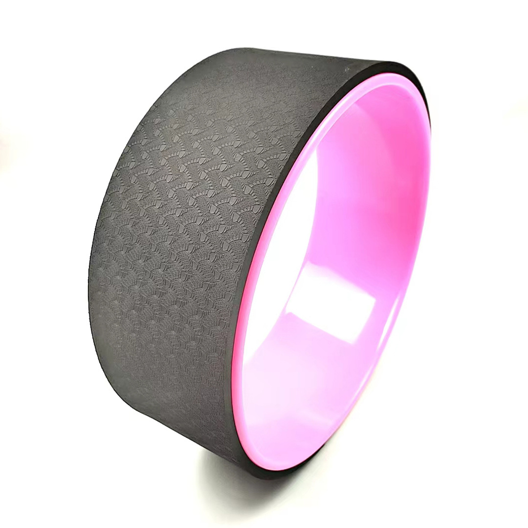 Picture of Upgraded 3D Floating EVA Yoga Wheel Back Curved Beauty Back Artifact Massage Roller Yoga Fitness Supplies