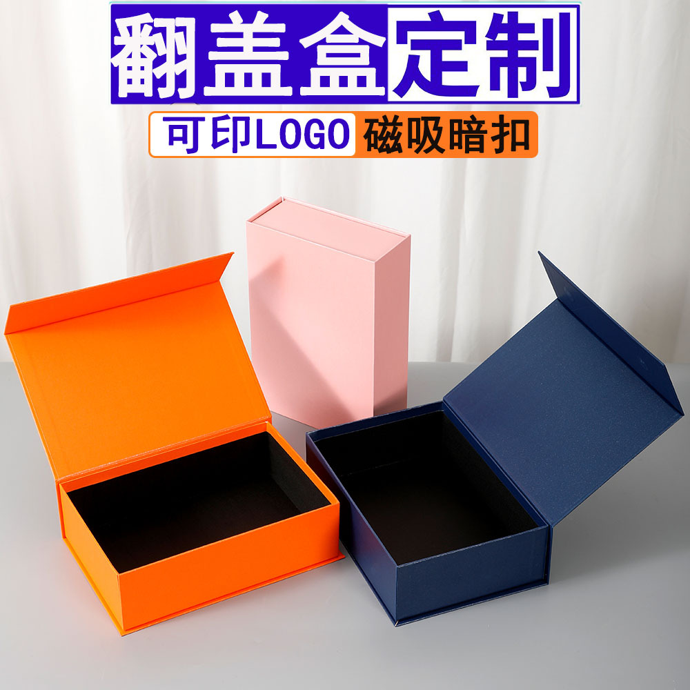 Picture of Summer Vintage Fan Box 10inch Round Fan Gift Box with Lid Folding Fan Box 8inch Yellow Custom Flip Brocade Box