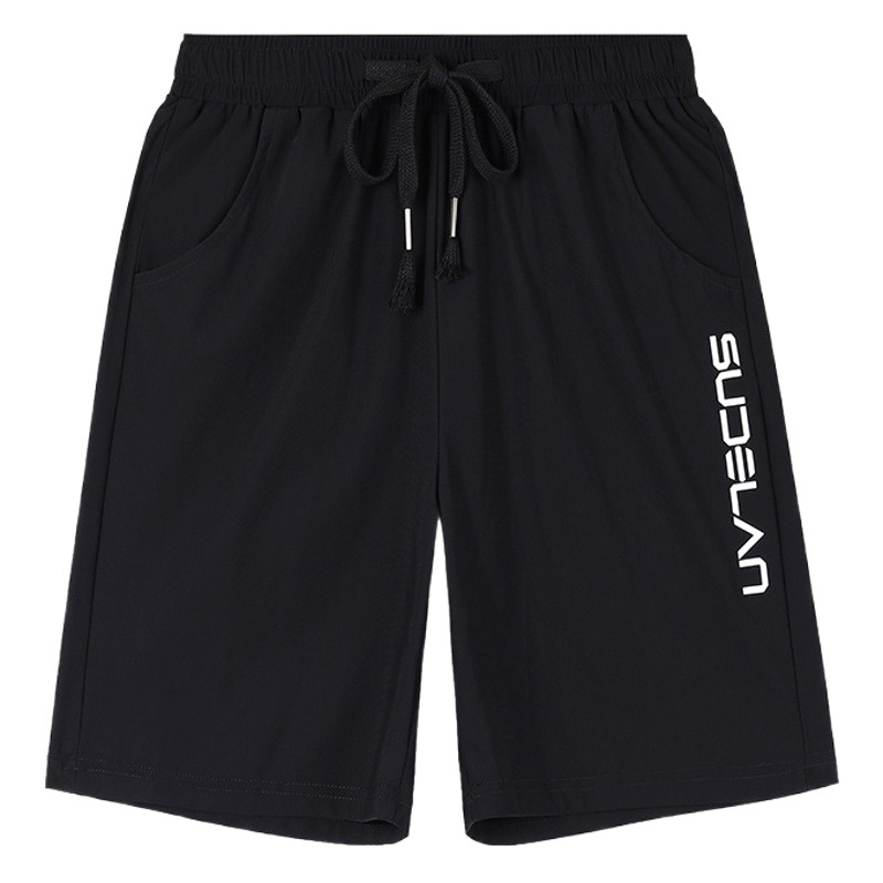 Ice Silk Cool Pants Anti-wrinkle High Elastic Five-point Casual Shorts Women's 2022 Summer New Elastic High Waist Straight All-match