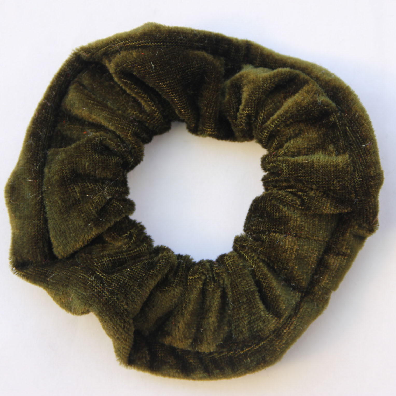Picture of Amazon Gold Velvet Cloth Pig Intestine Hair Ring Velvet Mother Headband Grandma Jewelry Rubber Band Wholesale