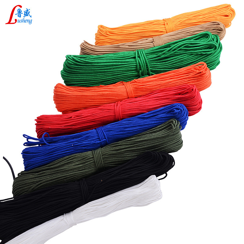 Picture of Cross-Border Colorfulful White Braided Rope Core-Spun Tent Tied Rope Amazon Best-Selling Clothesline Rope Nylon Rope