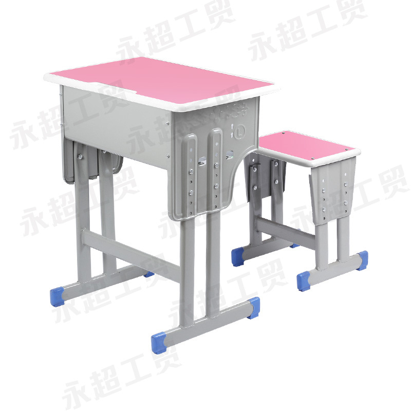 Picture of Primary and Secondary School Students Desks and Chairs School Training Tutoring Class Tutoring Lift Children's Desks Learning Desks and Chairs Writing Set