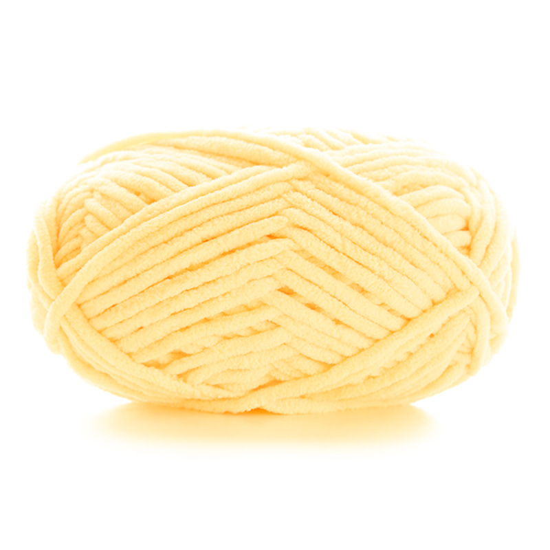 Picture of Gart Snowball Xiaomeng Handmade Diy Woven Chenille Wool Thick Ice Line Crochet Scarf Doll Baby Line