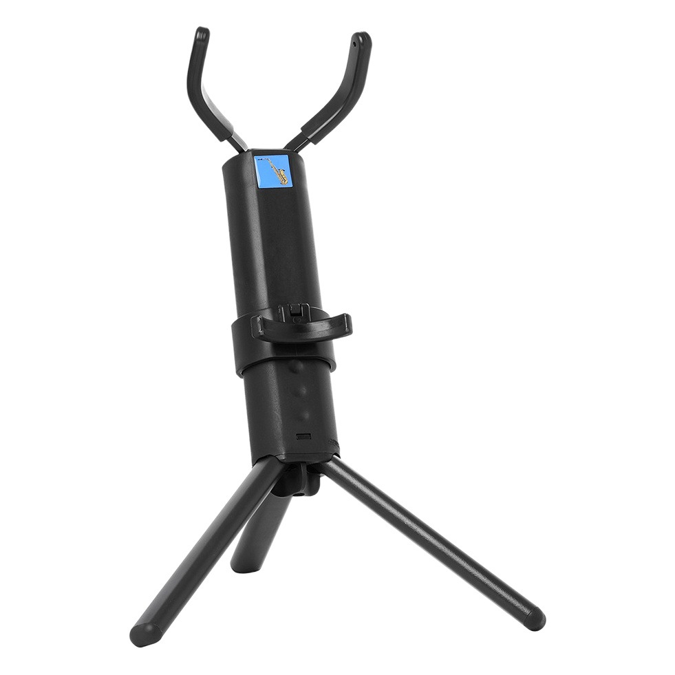Saxophone portable bracket triangle support stable and durable middle height adjustable foldable saxophone display stand