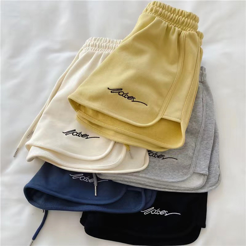 Picture of Women's Sports Shorts 2025 Summer Student Trendy Loose Casual Home Sleep Shorts Wide-Leg Yoga Hot Pants