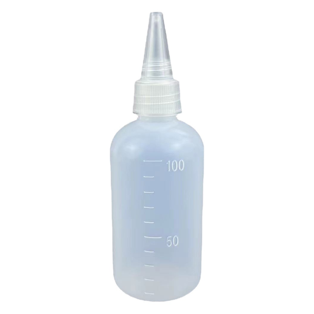 20, 60ml Plastic Bottles with Graduated Spout, Liquid Dispenser Bottles, Paint Bottles, Reagent Empty Bottles, Hot-Selling Cross-Border Products