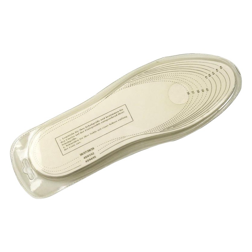 Cross-Border Export Manufacturer Ready-Made Cuttable Space Memory Foam Insoles Slow Rebound Memory Insoles