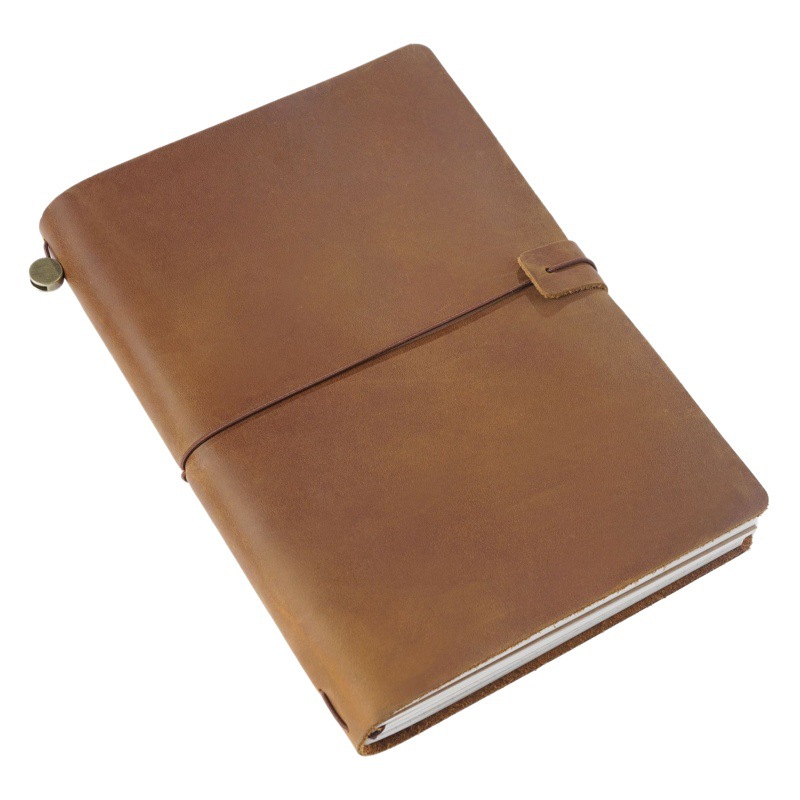 Picture of Travel Notebook Notebook Cowhide Genuine Leather Diary Retro Notepad Creative Record Tn Spot Wholesale