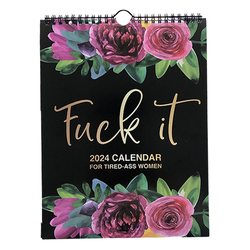 Cross-border New Products Exhausted Women's Calendar 2025 Calendar For Tired-Ass Women