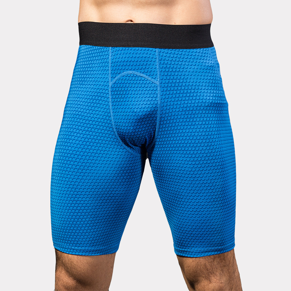 Picture of Men's 3D Printing Training Fitness Running Sports Pants Amazon Elastic Tight Quick-Drying Shorts 4005