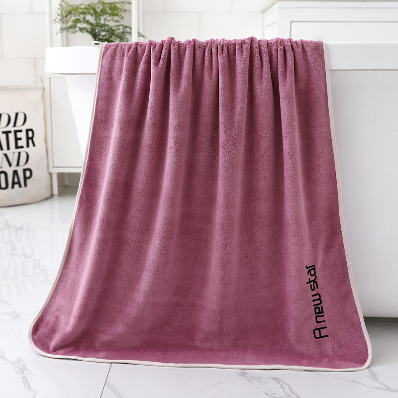 Picture of Youth pie big towel stall absorbent face towel company group purchase welfare embroidery gift towel factory wholesale