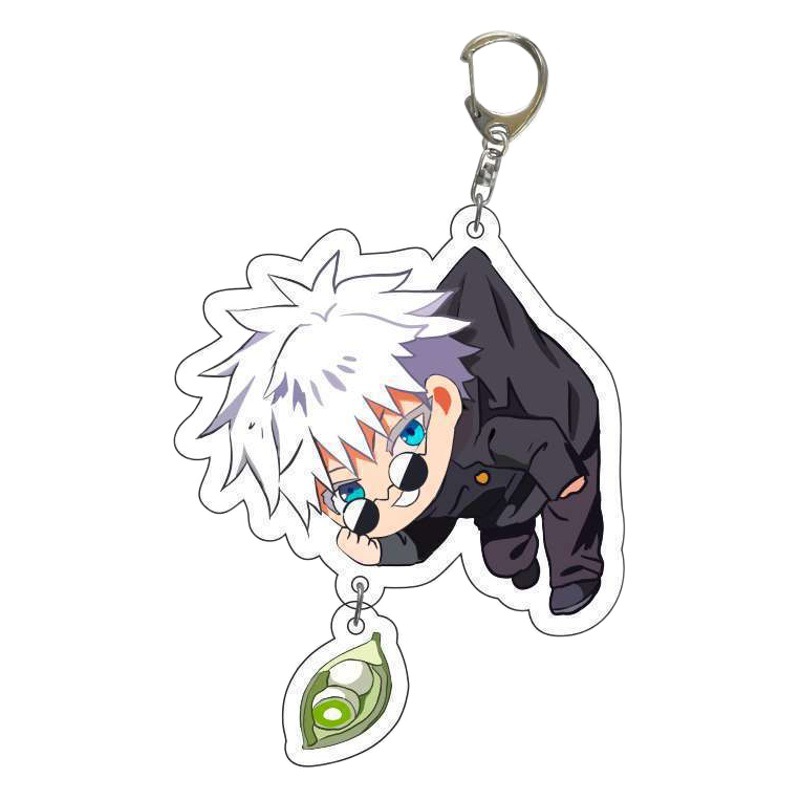 Anime Spell Battle Pendant Keychain Character Surrounding Car Bag Pendant Gift