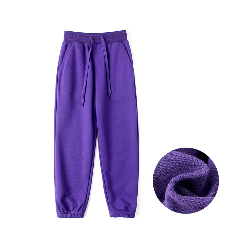 Picture of Autumn Korean Style New Boys' Sports Pants, Big Children's Pure Color Leggings Sweatpants, Anti-Mosquito Pants, Girls' Pants Wholesale