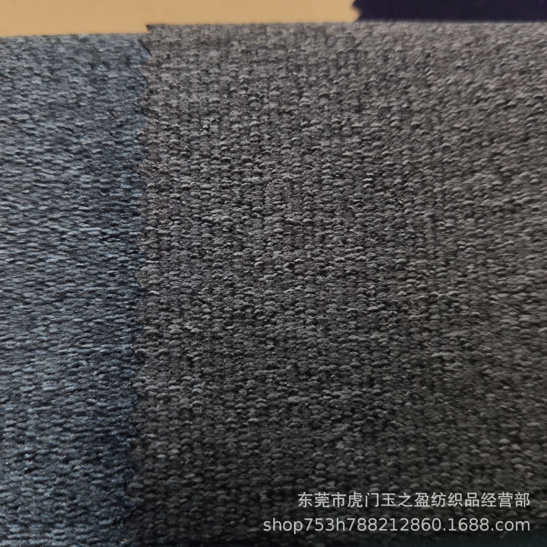 350g Knitted Denim Fabric Plain Gray Base Stretch Knit Denim Clothing Pants Trend 8