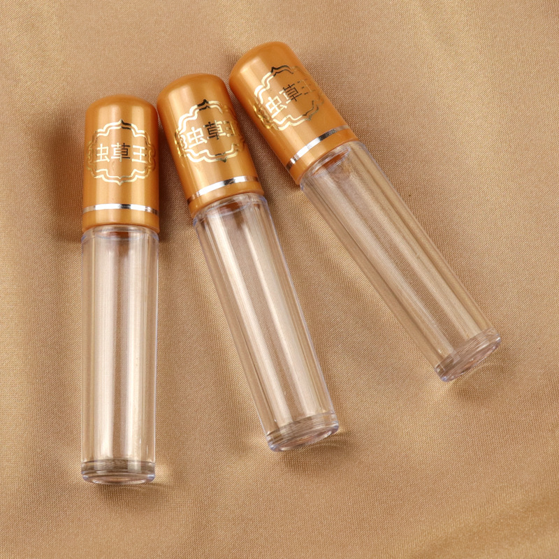 Picture of Cordyceps sinensis empty bottle high-grade acrylic capsule vial 1 3 10 sub-bottled sealed factory wholesale
