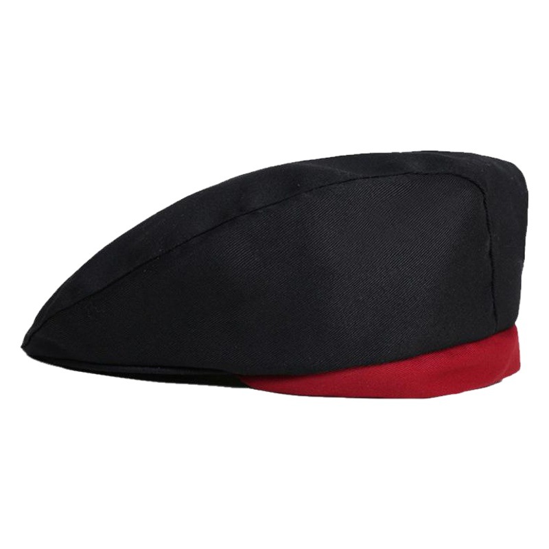 Hotel Chef Hat Coffee Western Restaurant Waiter Pirate Hat Working Hat Beret Forward Hat Men's and Women's Cap