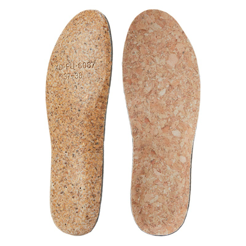 [Lao song] Cork flat foot high arch insole cushion valgus xo leg arch insole