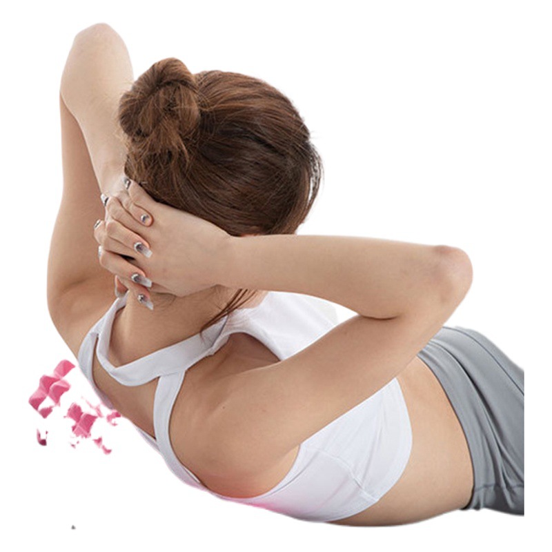 EVA foam shaft yoga column hollow wolf tooth stick Crescent type fitness calf muscle relaxation yoga massage roller