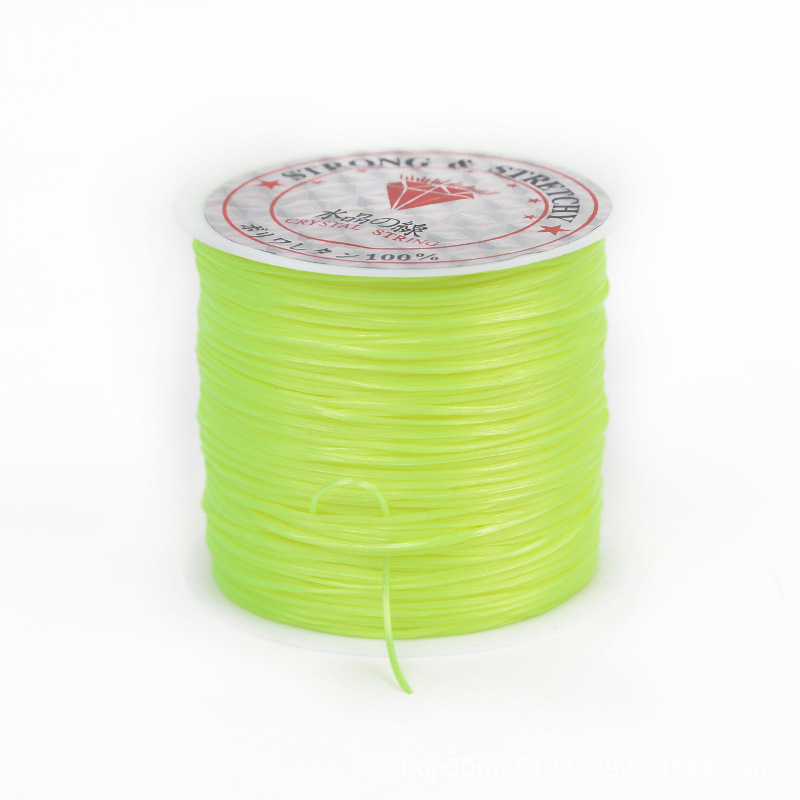 Picture of Flat elastic string bracelet rope spandex crystal line hand-worn beads bracelet accessories material manufacturers