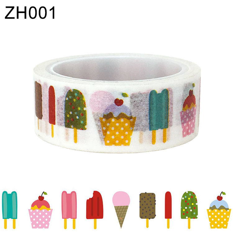 Picture of Manufacturers cross-border a generation of cartoon Christmas festival DIY decorative stationery color hand account stickers and paper tape