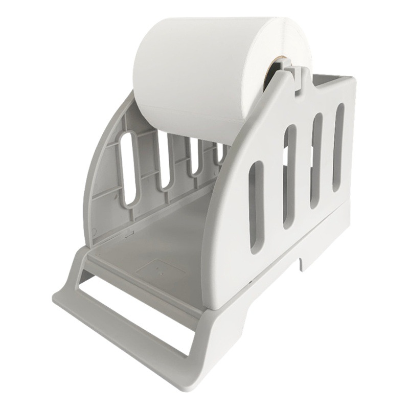 Thermal Label Printer Stand, Universal External Receipt Holder for Barcode Printers, Storage for Electronic Receipt Boxes