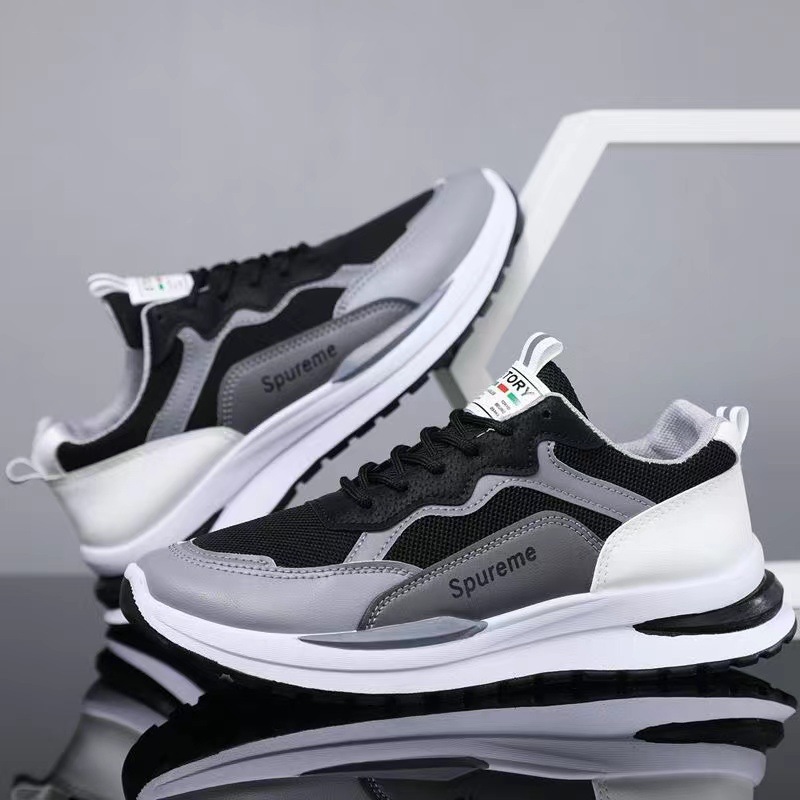 Breathable Torre Shoes Men's 2025 Spring and Summer Korean Style Fashionable Casual sneaker Soft Sole Lightweight Mesh Trendy Shoes